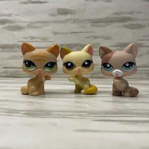 LPS Littlest Pet Shop Paw-up / Licking Cat lot